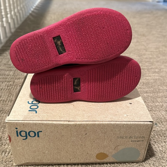 Pink and leopard heart rain boots - Picture 3 of 3